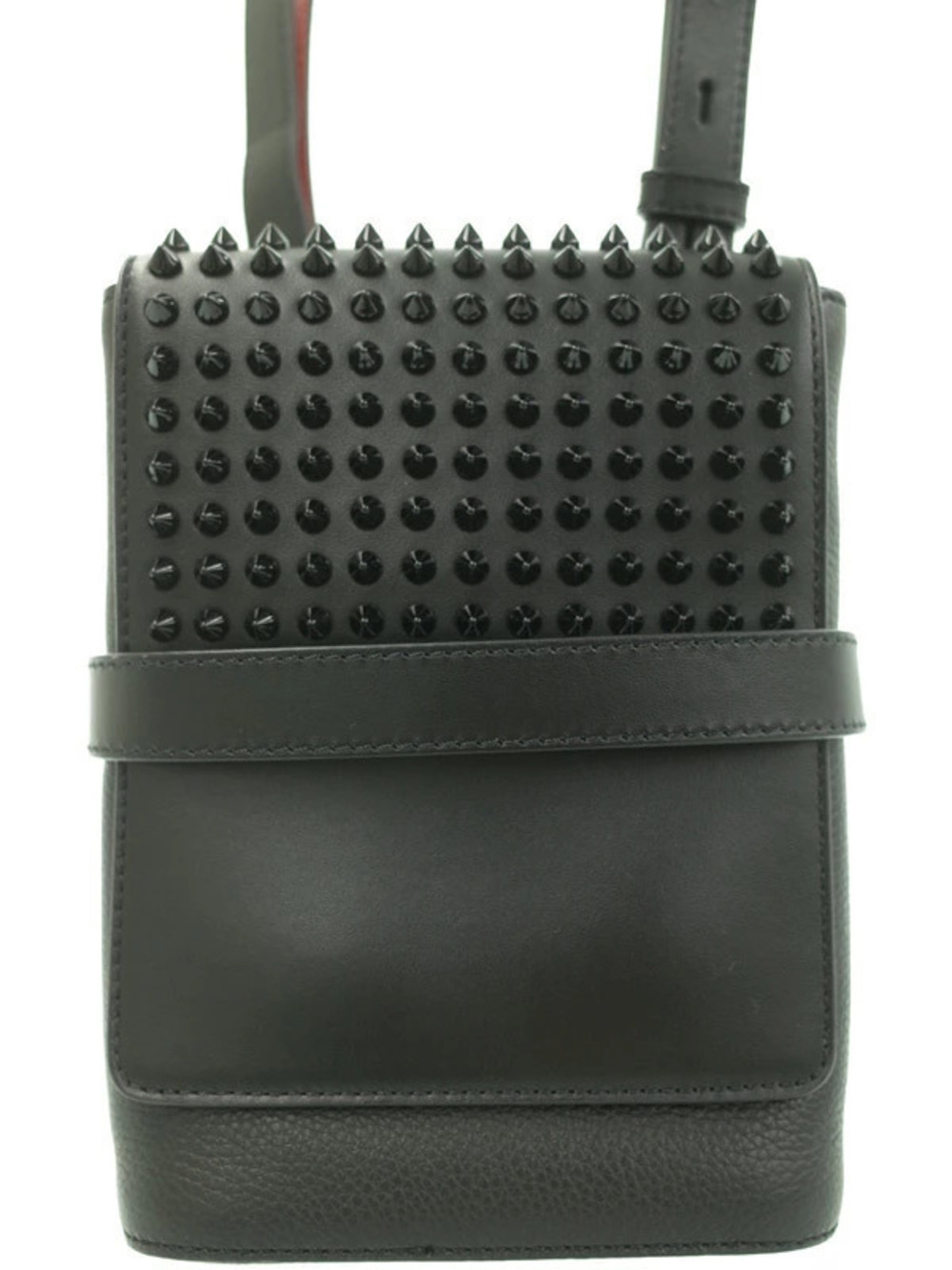 Christian Louboutin Bench Reporter Spike Shoulder Bag